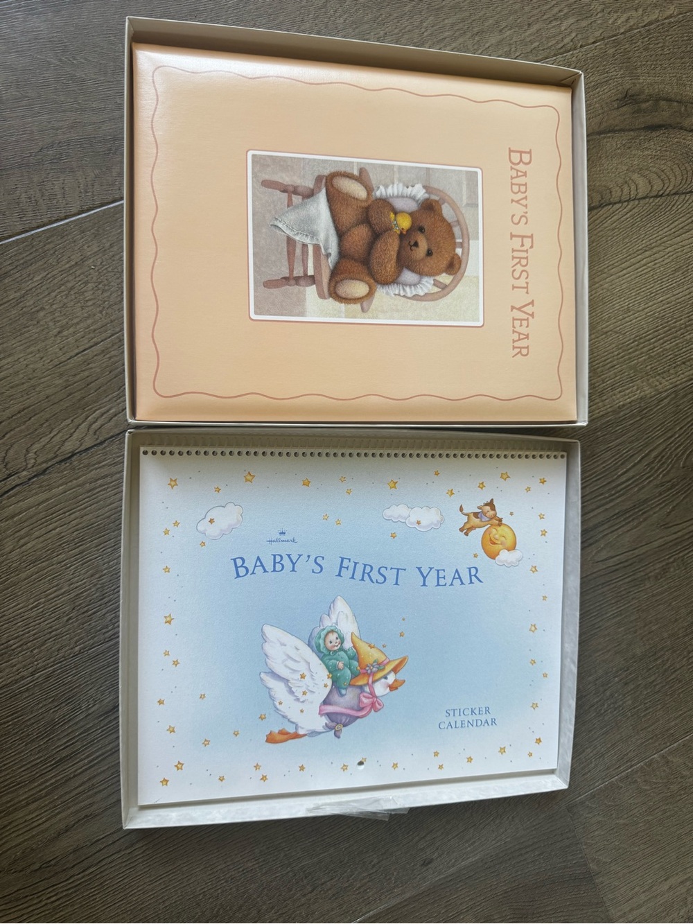 Vintage Hallmark Baby Album & Calendar